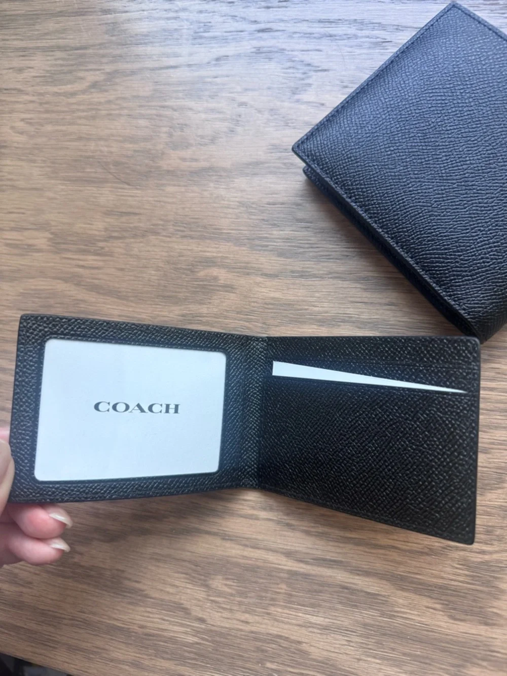 Coach Men’s 3 in 1 Leather Wallet with Insert